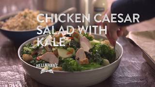 Caesar Salad with Chicken and Kale [upl. by Biernat]