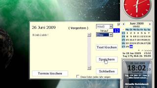 SOFTWARE Terminkalender  neues Design [upl. by Brod533]