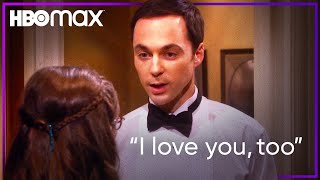 The Big Bang Theory  Sheldon Tells Amy He Loves Her  HBO Max [upl. by Ettenuahs]