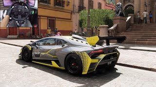 Lamborghini Huracan Super Trofeo  Forza Horizon 5  Thrustmaster TX [upl. by Ahswat]