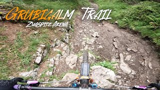 Grubigalmtrail l Bikepark Zugspitzarena l Lermoos l RAW run l Supersmashbikes [upl. by Cris]