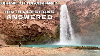 Hiking To Havasupai Top 10 Questions Answered [upl. by Amal]