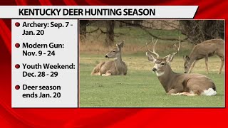 Kentucky wildlife officials expect another active deer hunting season which begins Sept 7 [upl. by Lalittah429]