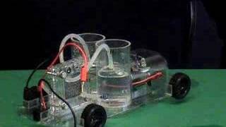 hydrogen fuel cell car experimental demonstration [upl. by Lacy374]