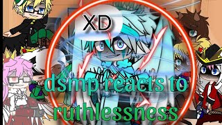 blind dream AU reacts to Ruthlessnessdsmpgacha clubblind dream AUmy AU [upl. by Yrek777]