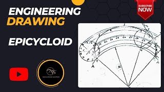 How To Construct an Epicycloid  Given the Diameter of Base and Rolling Circle I Muhammad Kamran [upl. by Nwahsel]