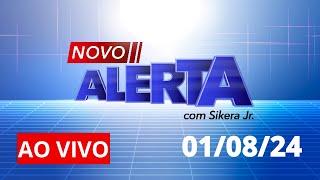 NOVO ALERTA  AO VIVO  01082024 [upl. by Leund]