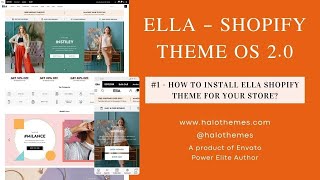 Download Ella Shopify Themes  Shopify Best Theme [upl. by Swithin]