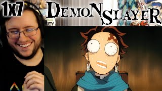 Gors quotDemon Slayer Kimetsu no Yaibaquot 1x7 Muzan Kibutsuji REACTION [upl. by Mirna]