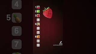 Classement des fruits 😁 [upl. by Aylat966]