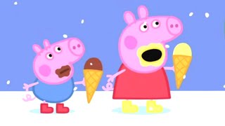 Sun Sea and Snow  Peppa Pig Cartoons for Kids [upl. by Sadonia873]