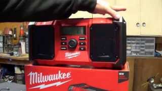 Milwaukee M18 289020 Jobsite Radio Review [upl. by Anelyak]