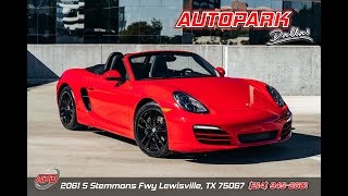 2013 Porsche Boxster Manual  FOR SALE [upl. by Scarface]