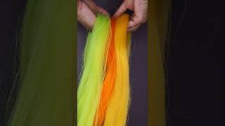 Neon Green Orange and YellowOrange  Custom Hair Color Blend [upl. by Base]