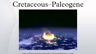 Cretaceous–Paleogene extinction event [upl. by Aeel]