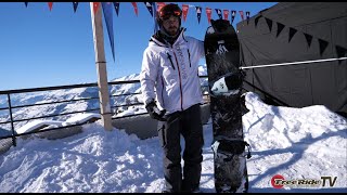 Test snowboard Jones Mountain Twin 2023 [upl. by Otreblanauj]