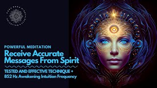 Connect To Your Spirit Guide Unlock Psychic Communication Guided Meditation [upl. by Llerol]