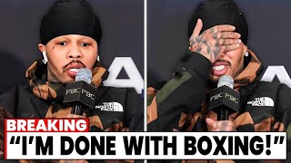 Gervonta Davis Announces Shocking Retirement After Lamont Roach Fight [upl. by Sivaj]