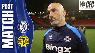 MARESCA Reacts Post Match  Chelsea 30 Club America  Chelsea USA Tour 2024 [upl. by Sivam]