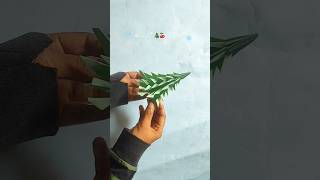 🎄❄Christamas tree with paperchristamas ideachristamas decorationpapercraftsviralvideotrending [upl. by Barthol]