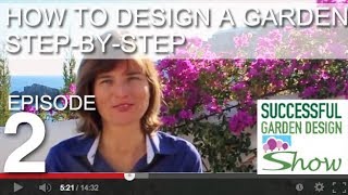 Garden Design Show 2  How to Design a Garden Backyard [upl. by Anaytat]