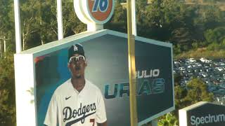 Los Angeles Dodgers starting lineups at Dodger Stadium 8323 [upl. by Ariaic629]