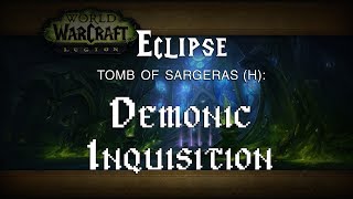 Guild 1st Kill Demonic Inquisition H  Demonology Warlock POV [upl. by Atiniv]