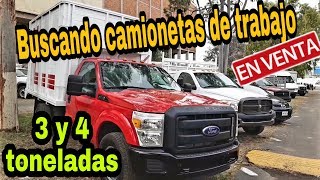 CAMIONETAS FORD RAM 3 y 4 toneladas REDILAS CAJA SECA GANADERAS DONDE COMPRAR trucks f350 f450 [upl. by Forward]