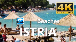 🌅Top Beaches in Istria Croatia ► Travel Video 4K ► Travel in Croatia TouchCroatia [upl. by Alphonso903]