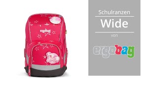 ergobag Schulranzen Wide  Produktvideo [upl. by Coryden469]