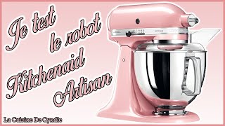 JE TEST LE ROBOT KITCHENAID ARTISAN 💥 CODE PROMO 💥 [upl. by Naujed]