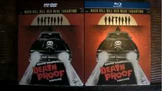 DEATH PROOF BLU RAY AND HDDVD STEELBOOK [upl. by Linis]