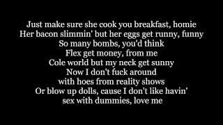 J Cole  Revenge Of The Dreamers Lyrics HD [upl. by Zehe776]