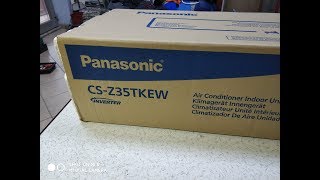 Panasonic CS  Z35TKEW Etherea klima inceleme air conditioning inspection [upl. by Odraode]