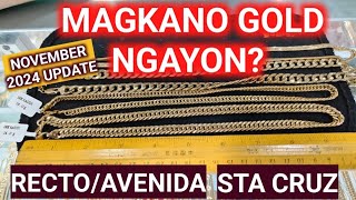 MAGKANO NA BA GOLD NGAYON TARA CANVAS TAYO NOV 2024 [upl. by Upton657]