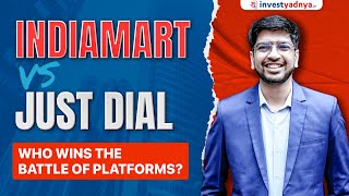 IndiaMART vs Just Dial  Comparative Analysis [upl. by Lladnor]