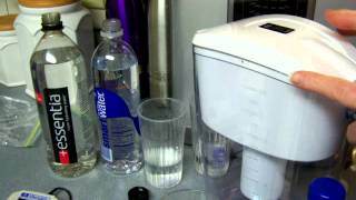 Bottled Essentia Fiji Smart Water vs Alkaline Plus Ionizer Pitcher [upl. by Melleta]