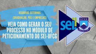 Usuários Externos Como Gerar Processo e Inserir Documentos no SEI [upl. by Etnoel492]