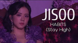 AUDIO JISOO 지수  HABITS Stay High [upl. by Elokin6]