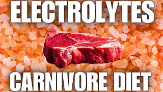 ELECTROLYTES on a Carnivore Diet Why you Need MORE Salt on a Carnivore Diet [upl. by Leunad]