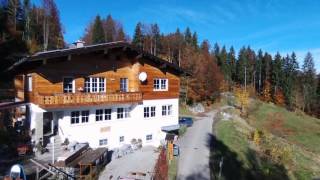 Drohnenflug Berggasthof Bergkristall Oberstdorf im Allgäu [upl. by Adlemi]