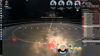 EVE Online Guristas Scout Outpost 410 DED complex Drake [upl. by Bond]