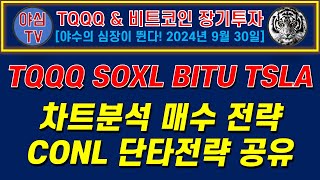 TQQQ BTC 실전투자 TQQQ SOXL BITU TSLA 차트분석 매수타점 공유 CONL 단타전략 TQQQ BTC 장기투자ㅣ도전 월배당 천만원ㅣ노후준비ㅣ야심매매법 [upl. by Enilecram993]