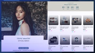 Tzuyu quotabouTZUquot Official Merchandise Drop Announced [upl. by Anileve]