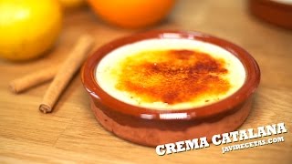 Crema Catalana Receta Fácil [upl. by Ahsitra]