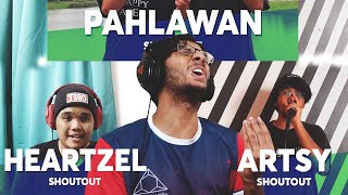 Heartzel Artsy amp Pahlawan  REACTION [upl. by Nnasor952]