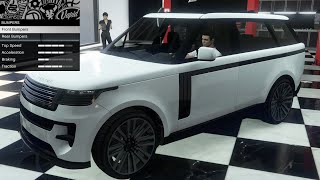 GTA 5  DLC Vehicle Customization  Gallivanter Baller STD Range Rover L460 [upl. by Aiyekal]