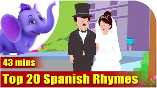 Top 20 Spanish Rhymes [upl. by Esinal]