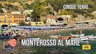 Cinque Terre  Monterosso  Walking Tour  Italy  🇮🇹 4K [upl. by Ravahs273]