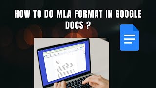 How to Do MLA Format in Google Docs StepbyStep 2024 [upl. by Maxia]